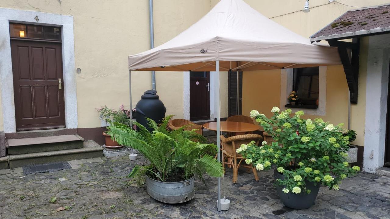 Ferienwohnung Am Rosengarten Löbau Exteriör bild